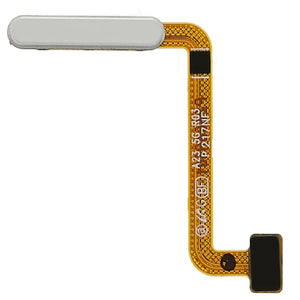 For Samsung Galaxy A23 5G SM-A236 Power Flex Cable Home Button Finger Print Sensor Replacement - White