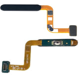 For Samsung Galaxy A32 5G Power Flex Cable Home Button Finger Print Sensor Replacement - Black