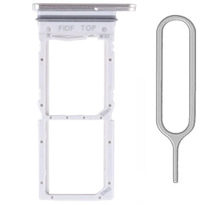 For Samsung Z Fold 5 Sim Card Tray Dual Sim Replacement With Sim Ejector Tool - Silver