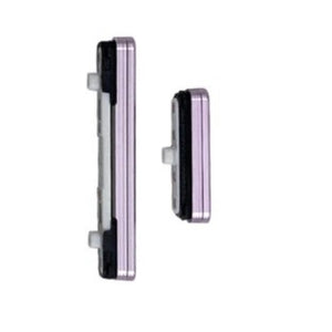 For Samsung Galaxy S23 & S23+ Plus Power Button and Volume Button Replacement Set - Purple