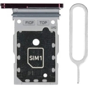 For Samsung Z Fold 4 Sim Card Tray Dual Sim Replacement With Sim Ejector Tool - Purple