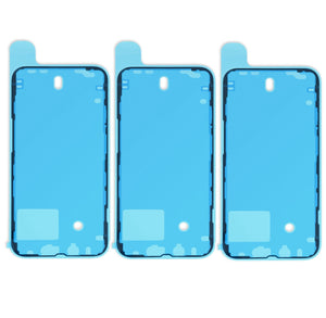 For iPhone 13 Pro (6.1") Waterproof Screen Adhesive Tape Replacement Display Assembly Seal Glue Strips- Three Pack