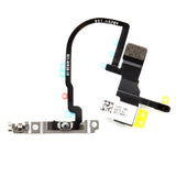 For iPhone XS Max (6.5") Power Flex Cable Replacement On/Off Power Button With Camera Flash LED  (821-01458-A)